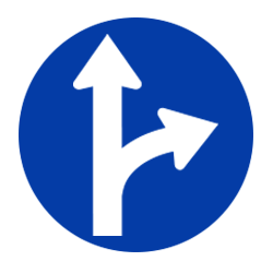 panneau de circulation direction